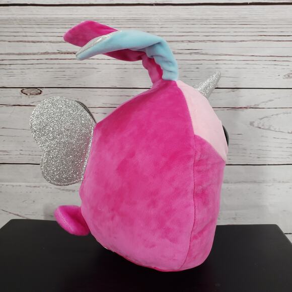 Zuru Rainbocorn Unicorn Winged Bunny Plush 15'' - Picture 7 of 11